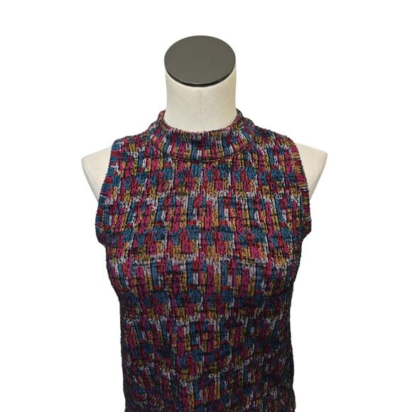 Anthropologie Akemi + Kin Boucle Petra Mockneck Sleeveless Top Womens Size XS - Picture 10 of 10